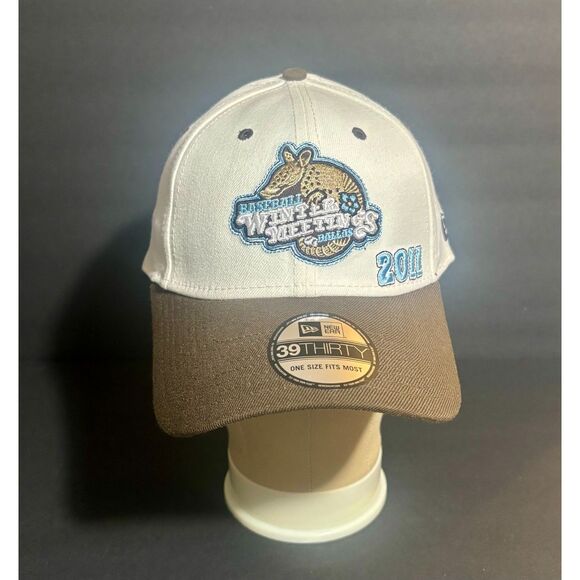 New Era 39THIRTY 2011 Baseball Winter Meetings Hat – Armadillo Logo – Fitted Cap - Picture 1 of 5